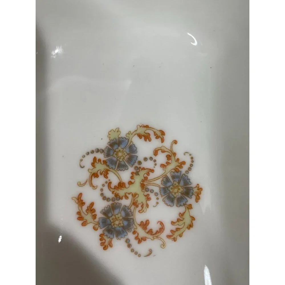Vintage Haviland & Co Limoges Floral Porcelain Serving Dish Set - Picture 4 of 12